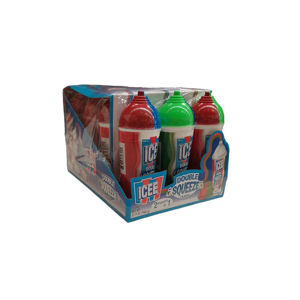 ICEE DOUBLE SQUEEZE CANDY 2 IN 1 2.8OZ