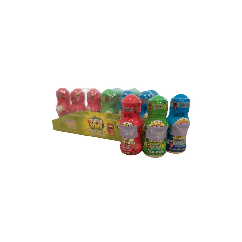 WARHEADS SUPER SOUR TONGUE ROLLER 0.85OZ