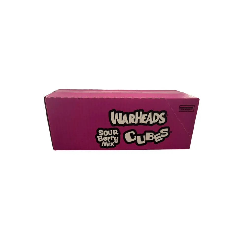 WARHEADS CHEWY CUBES SOUR BERRY MIX 3.5OZ