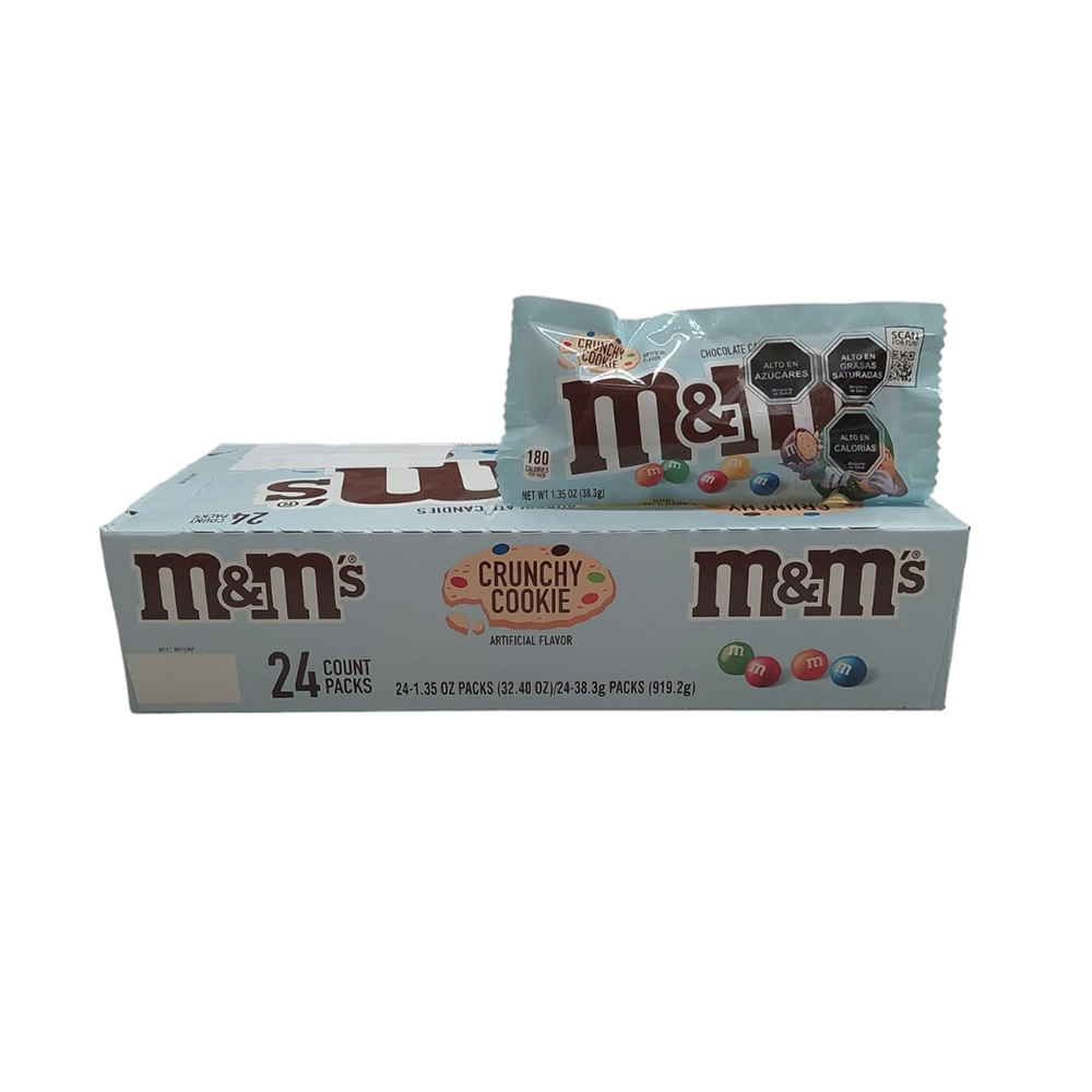 M&M´S CRUNCHY COOKIE SINGLES 1.35OZ