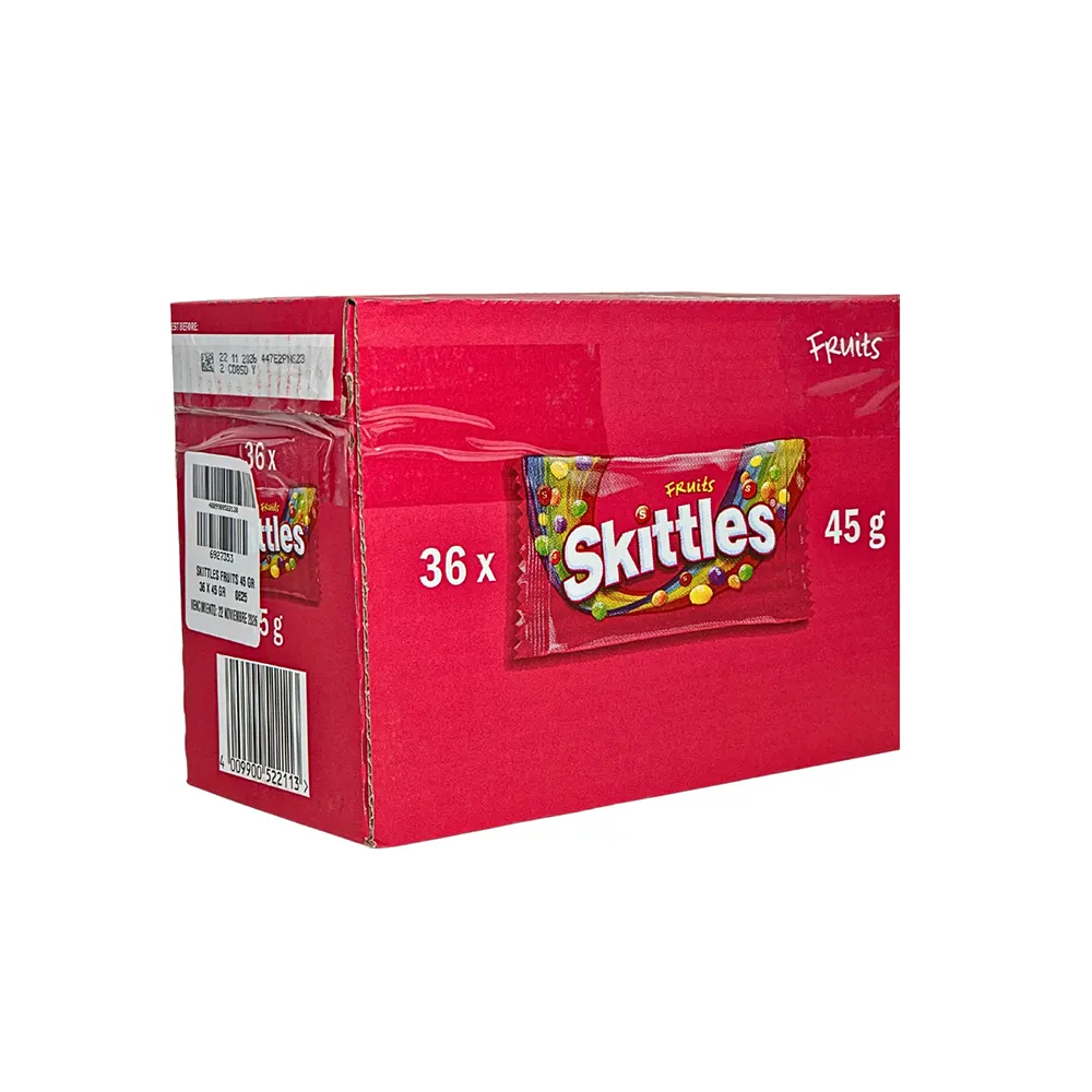 SKITTLES FRUITS BAG36X 45G