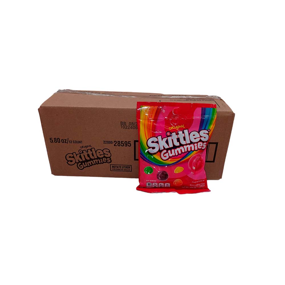 SKITTLES GUMMIES ORIGINAL BAG 5.8OOZ