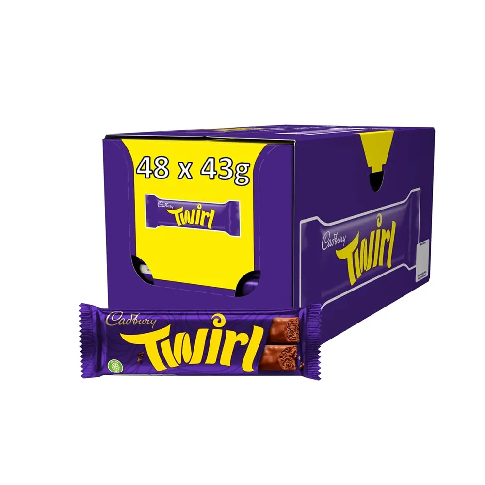 CADBURY TWIRL BAR 48x43G