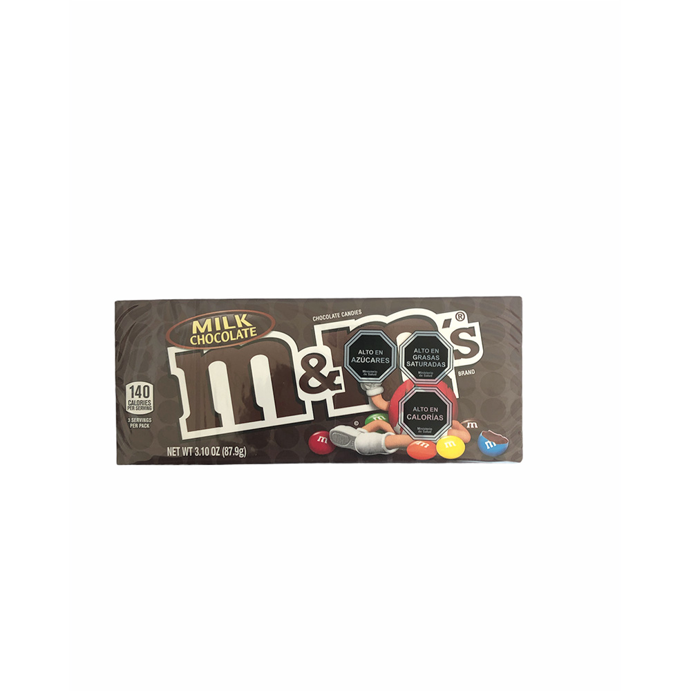 M&M´S MILK CHOCOLATE VIDEO BOX 3.1OZ