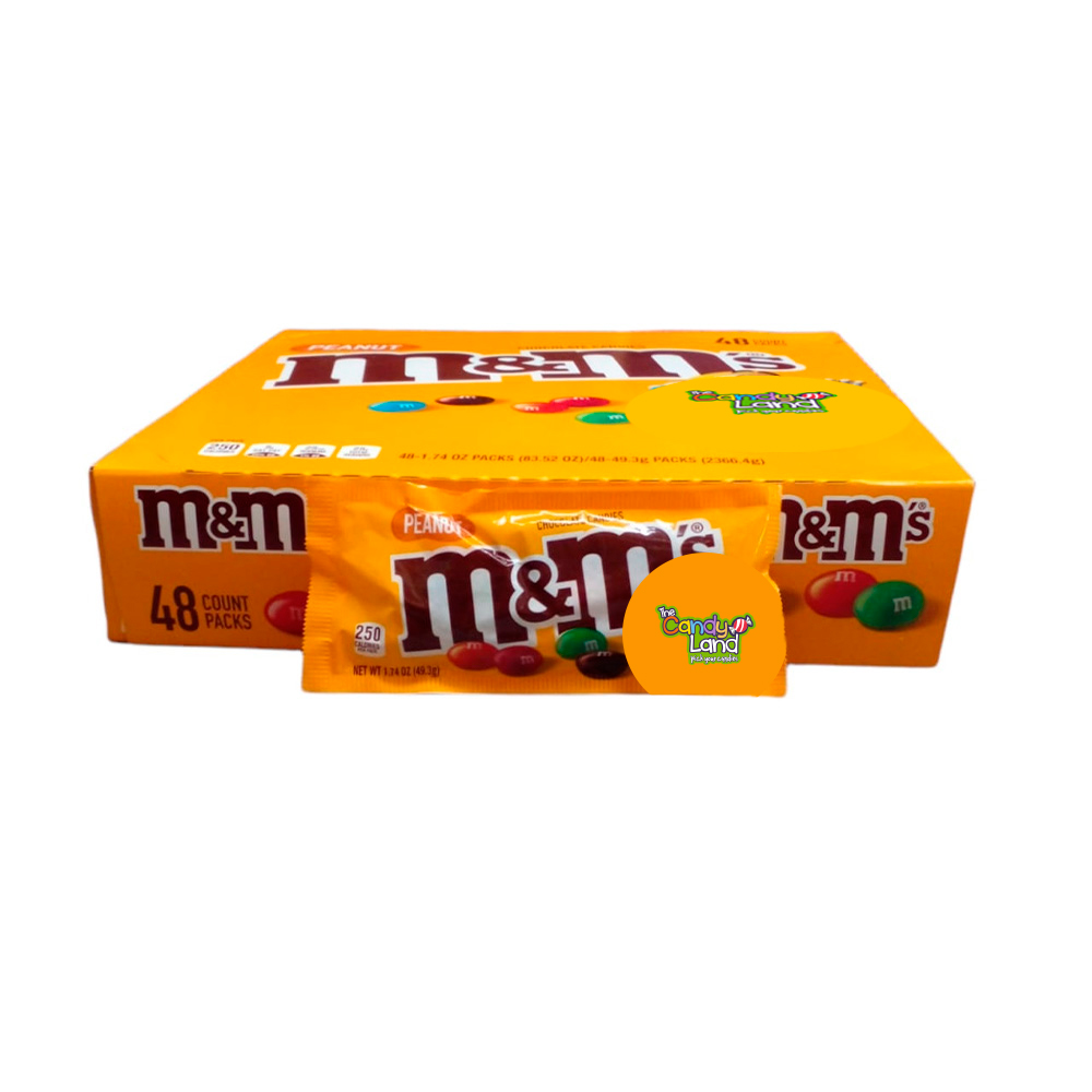 M&M´S PEANUT SINGLES 1.74OZ