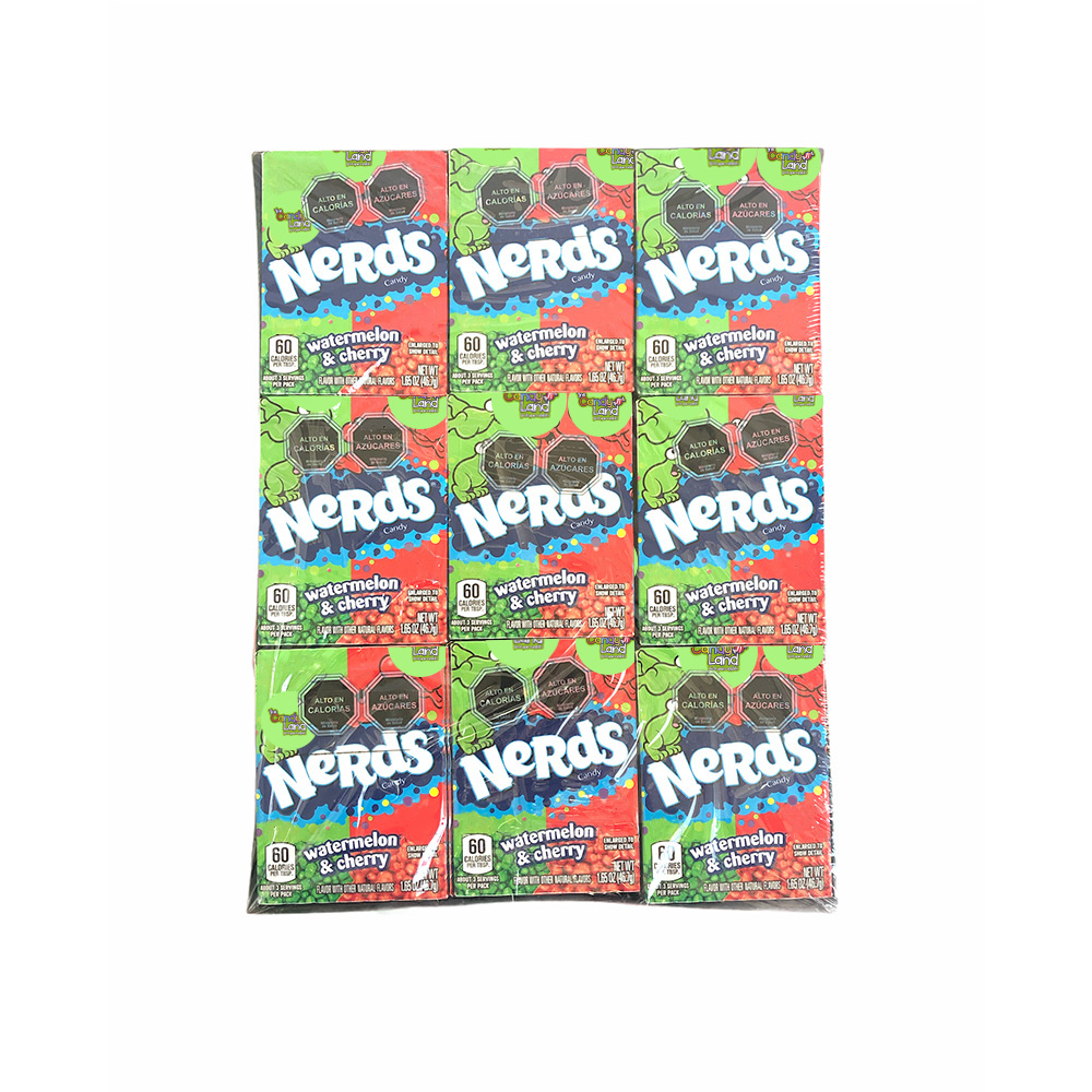 NERDS WATERMELON-CHERRY BOX 1.65OZ