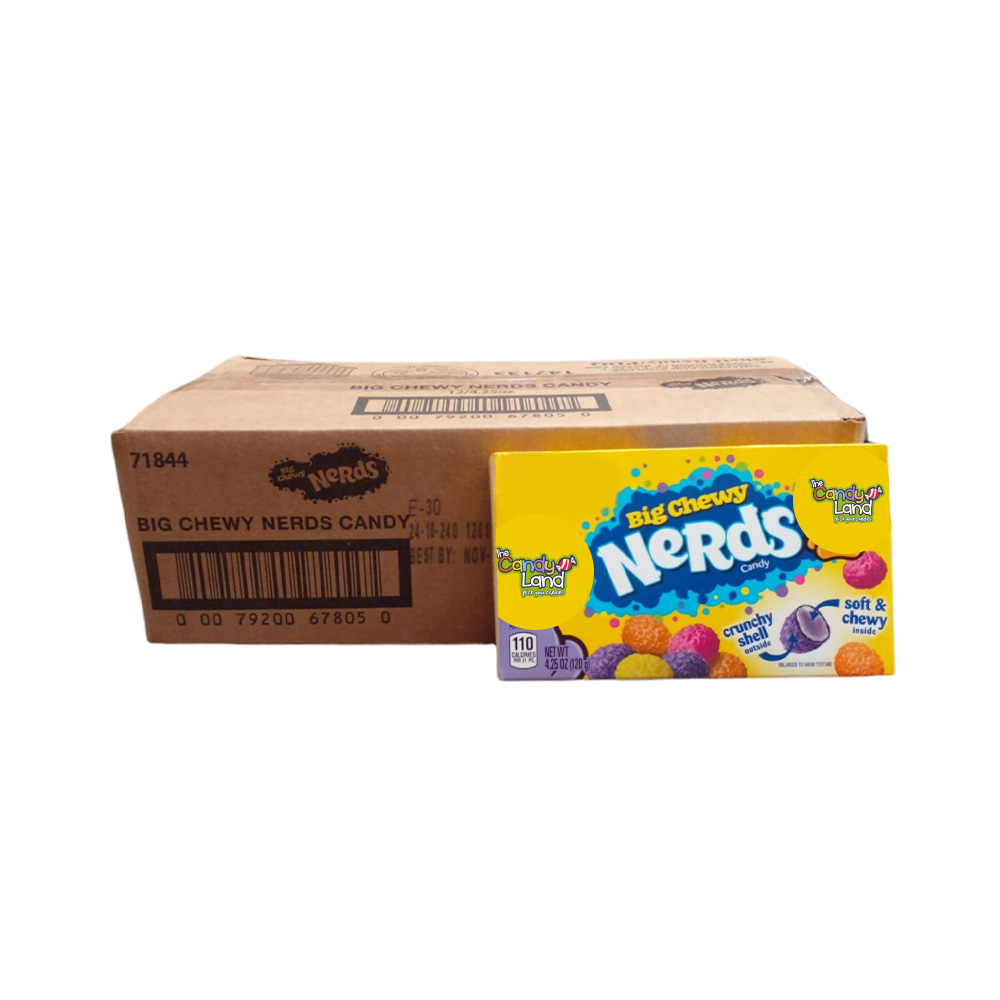 NERDS BIG CHEWY ORIGINAL VIDEO BOX 4.25OZ
