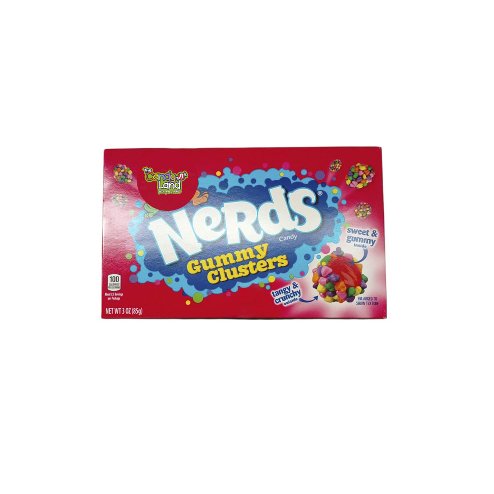 NERDS GUMMY CLUSTER VIDEO BOX 3OZ