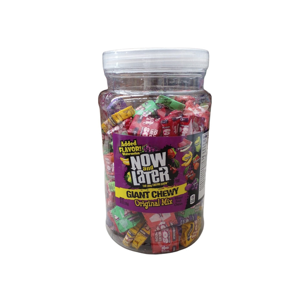 NOW AND LATER GIANT SOFT ASSORTED 38.1OZ