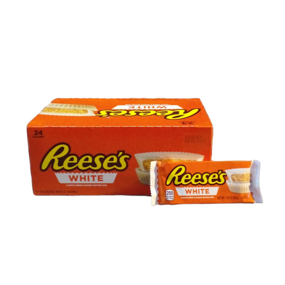 REESE'S WHITE 2 PEANUT BUTTER CUPS 1.39OZ