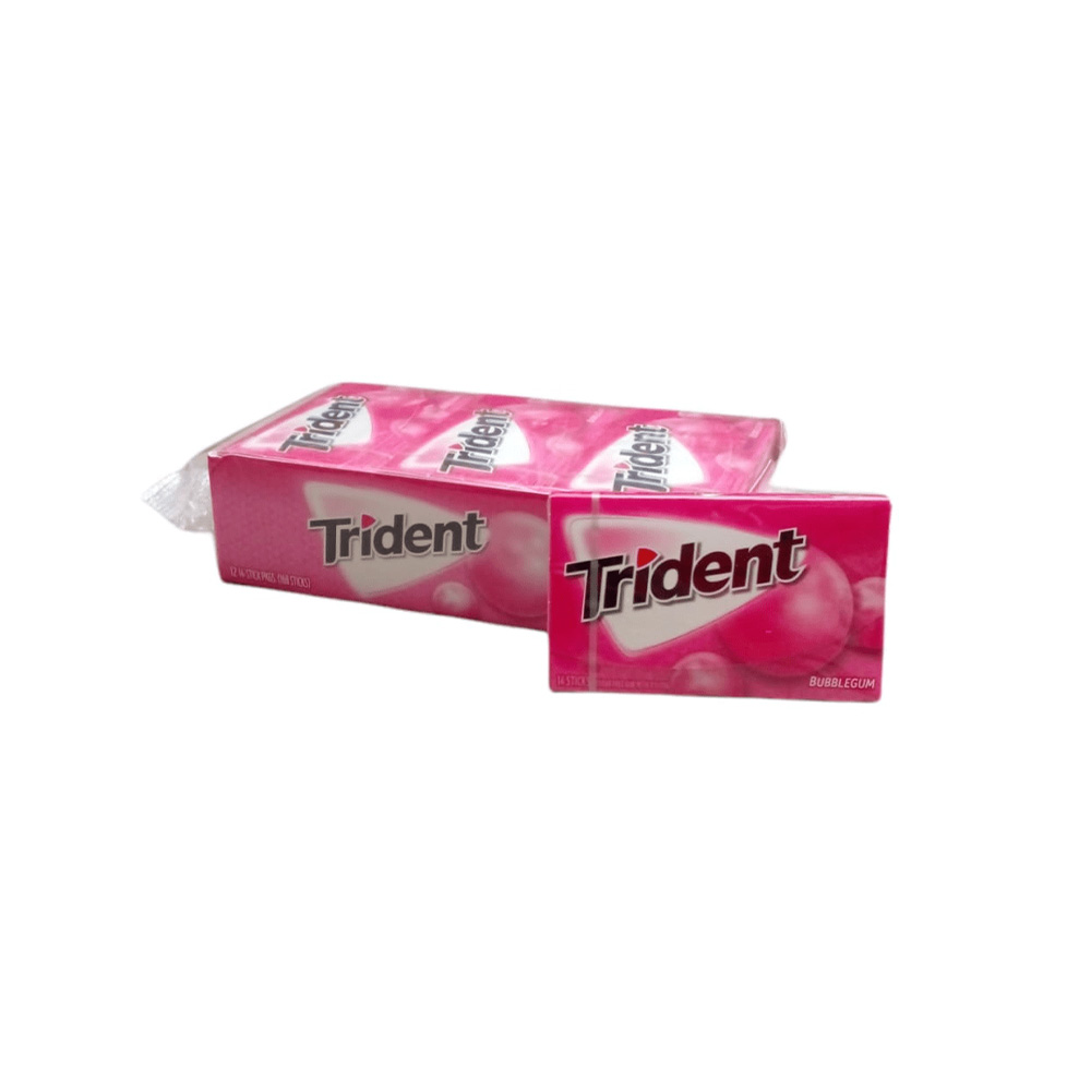 TRIDENT SINGLES BUBBLEGUM
