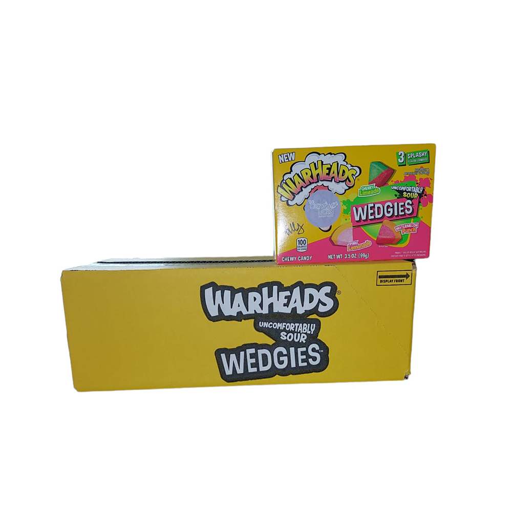 WARHEADS WEDGIES 3 SPLASHY 3.5OZ