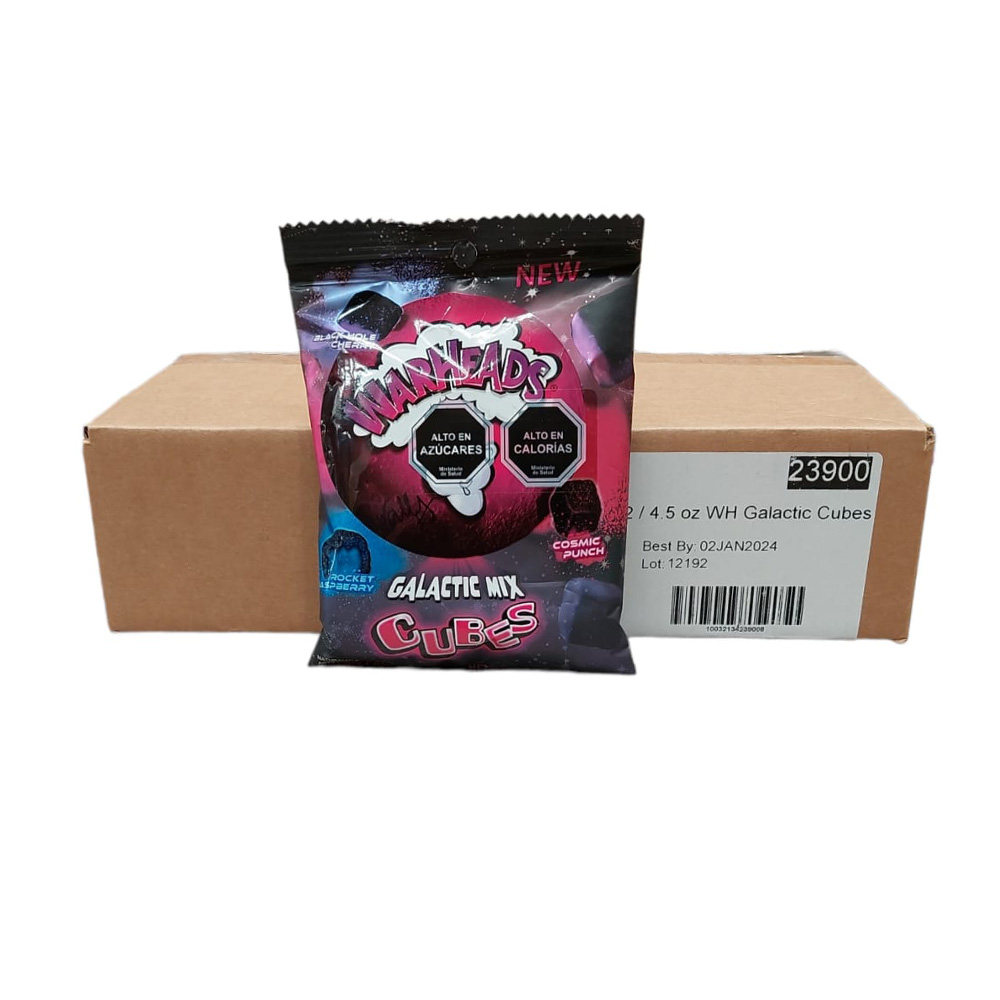 WARHEADS GALACTIC CUBES BAG 4.5OZ